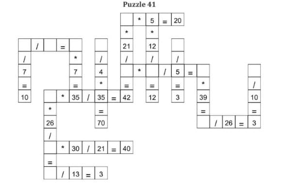 CrossMath Math Puzzles for Kids | Fun Logic Games That Build Math Skills gallery image