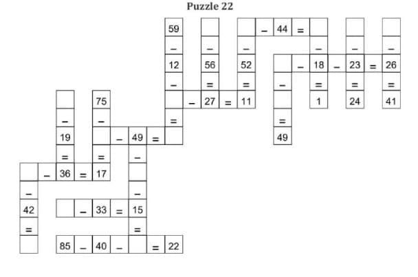 CrossMath Math Puzzles for Kids | Fun Logic Games That Build Math Skills gallery image