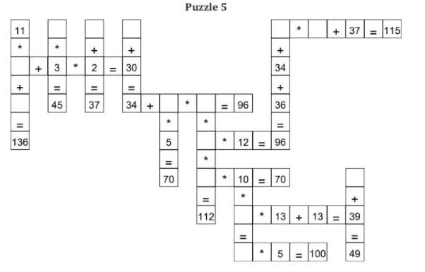 CrossMath Math Puzzles for Kids | Fun Logic Games That Build Math Skills gallery image
